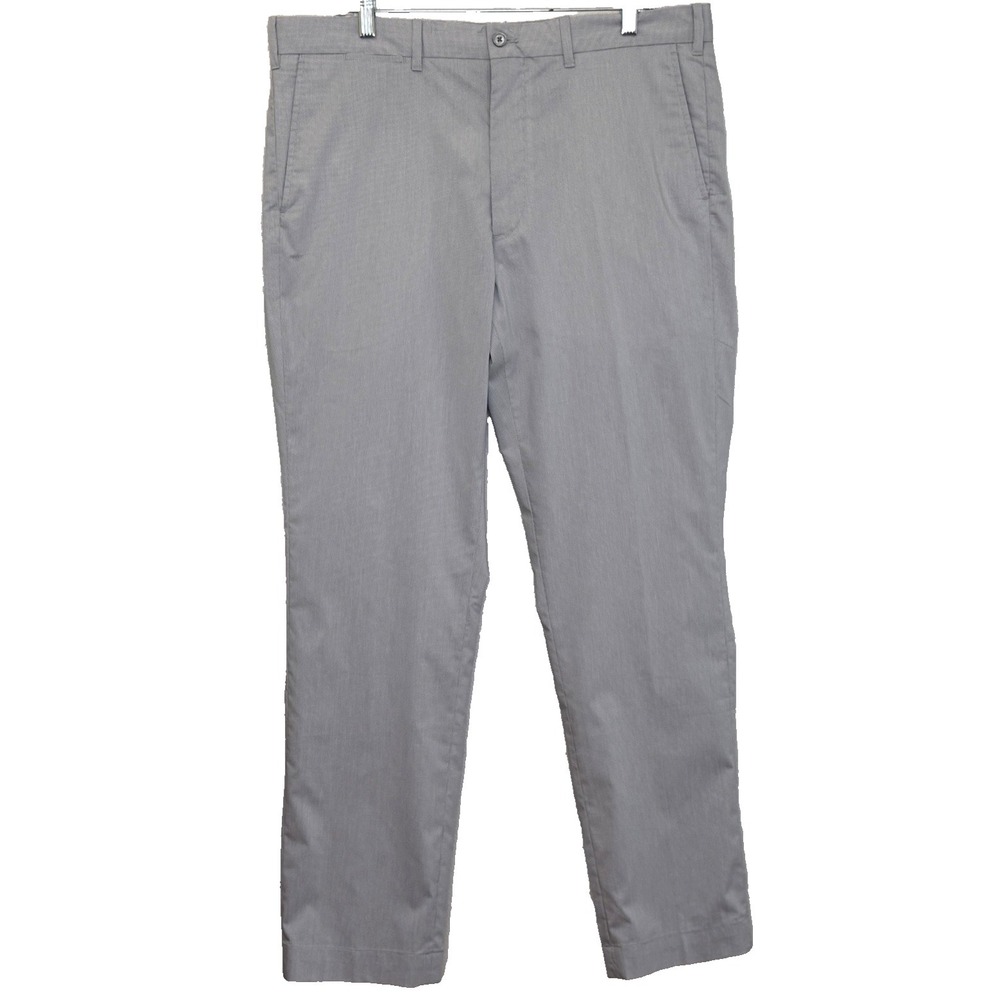 Ralph Lauren Polo Golf Tailored Fit Pants Mens 36x32 Gray Microcheck Lightweight